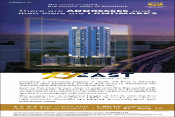 Book 2 & 3.5 bhk luxury apartments at Dimples 73 East in Mumbai